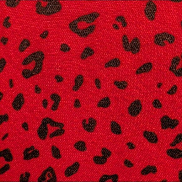 Sunday Best Red Leopard Print Cardigan - Picture 7 of 8